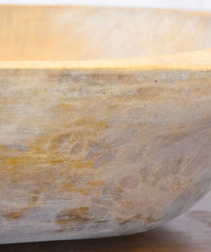 Refinished Vintage Dough Bowl