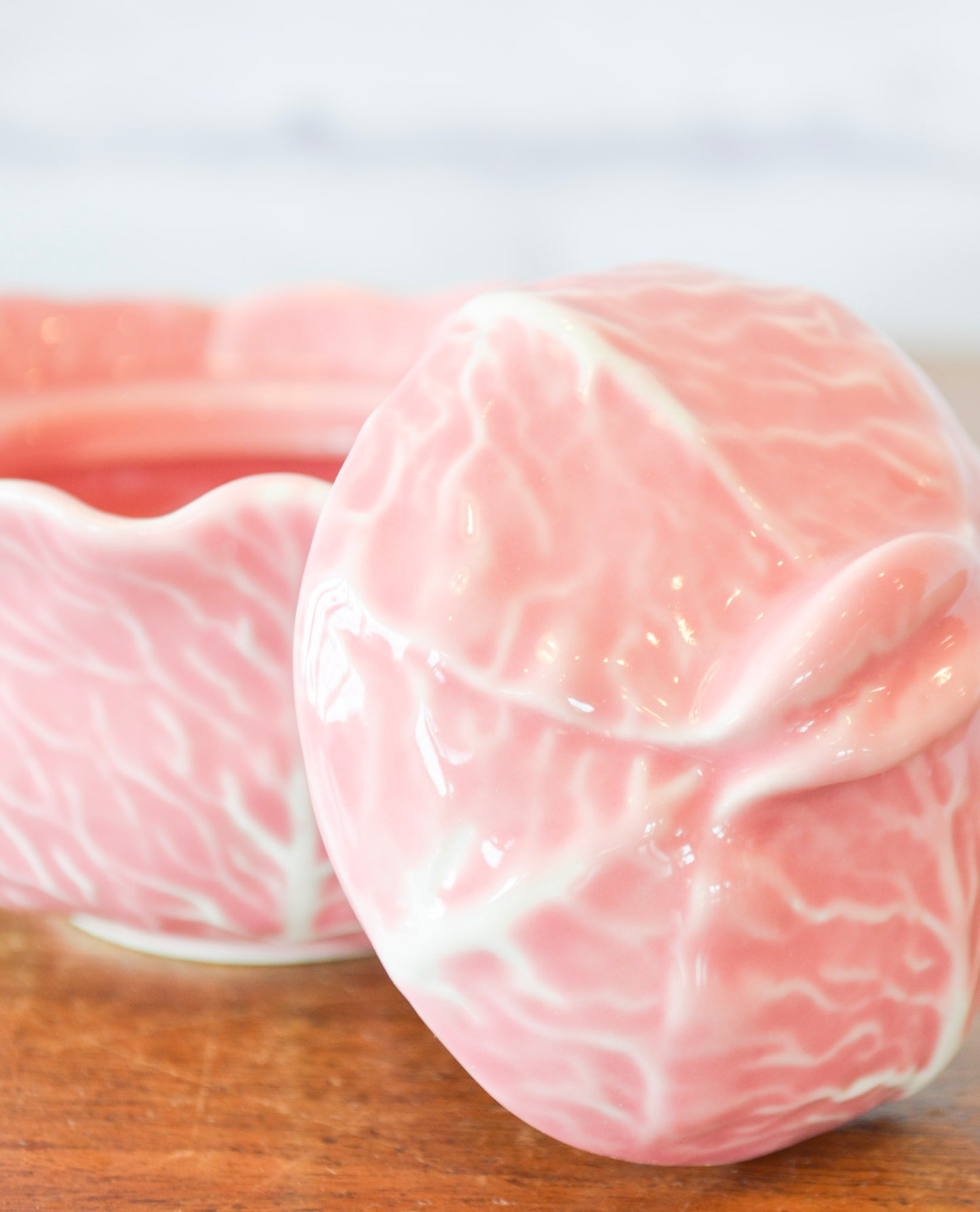 Pink Cabbage Baking Dish