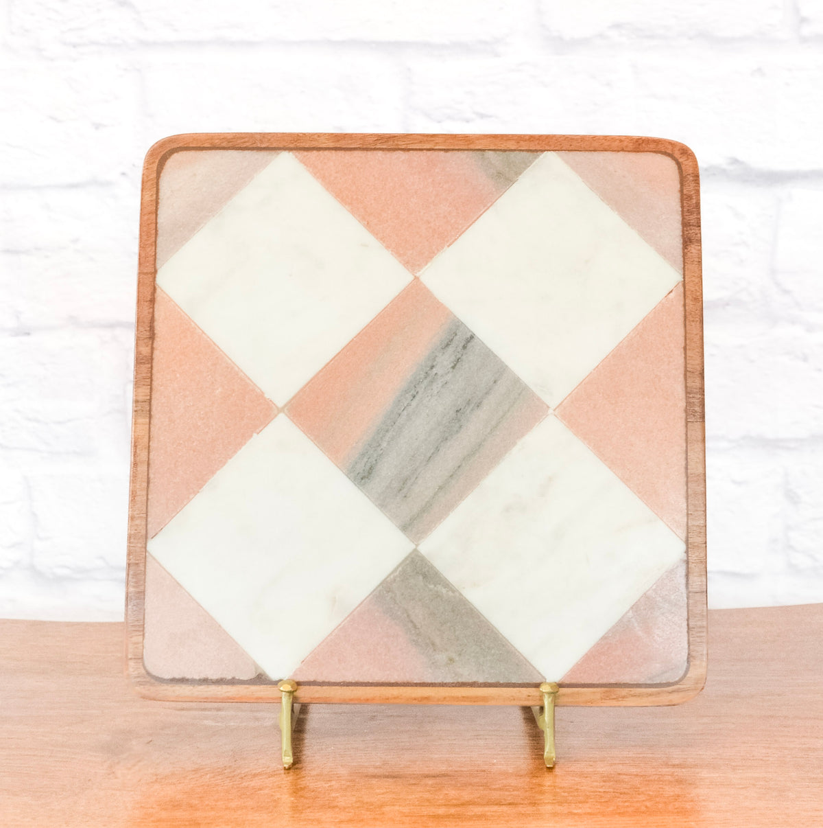 Square Diamond Cheese Board