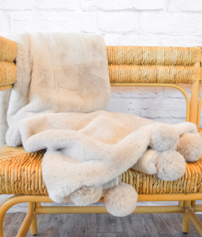 Inspire Me Home Faux Fur Throw