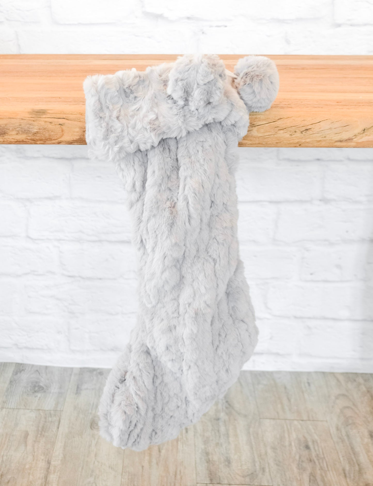 Winter Plush Faux Fur Stockings