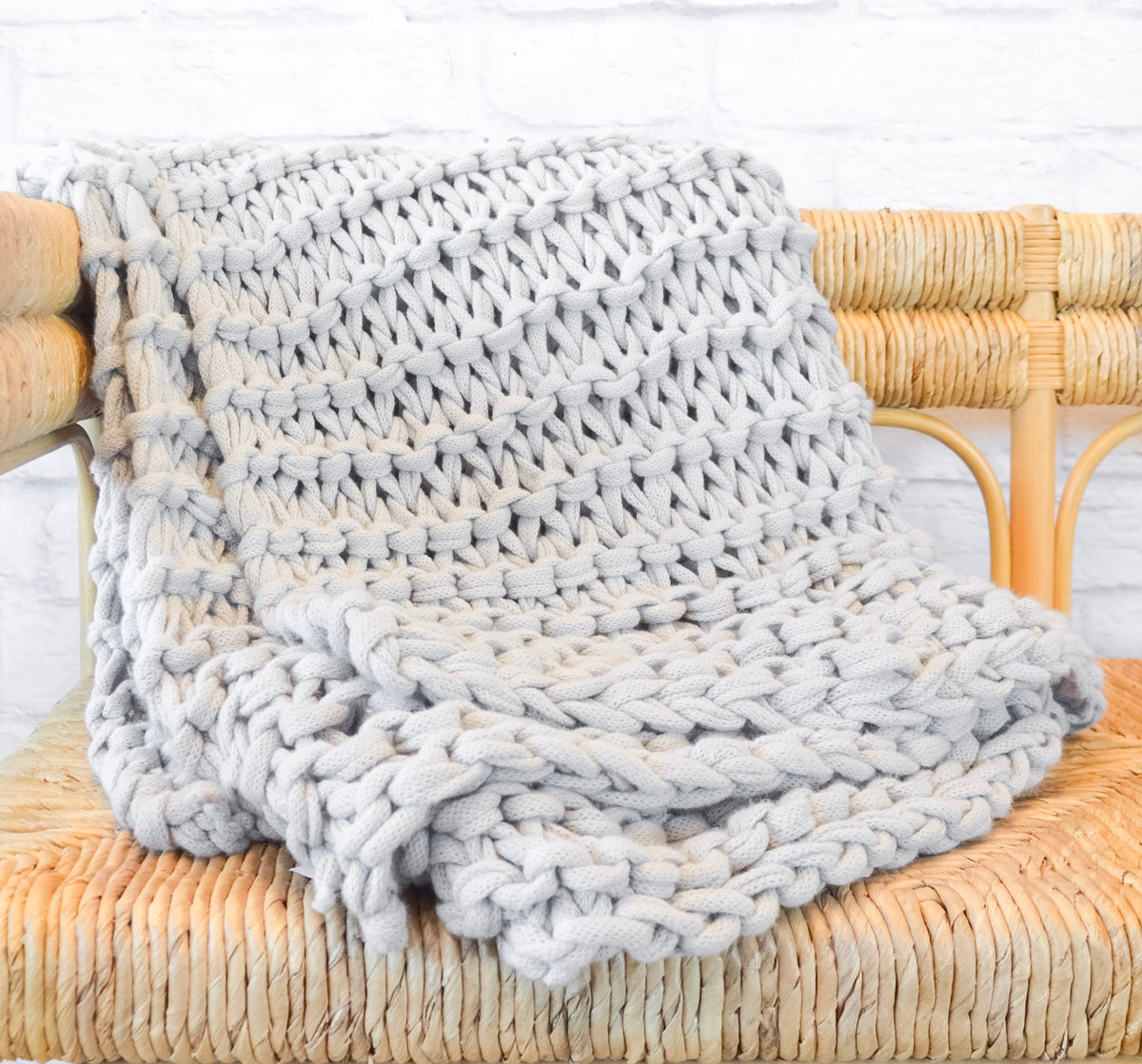 Finn Hand Knit Throw