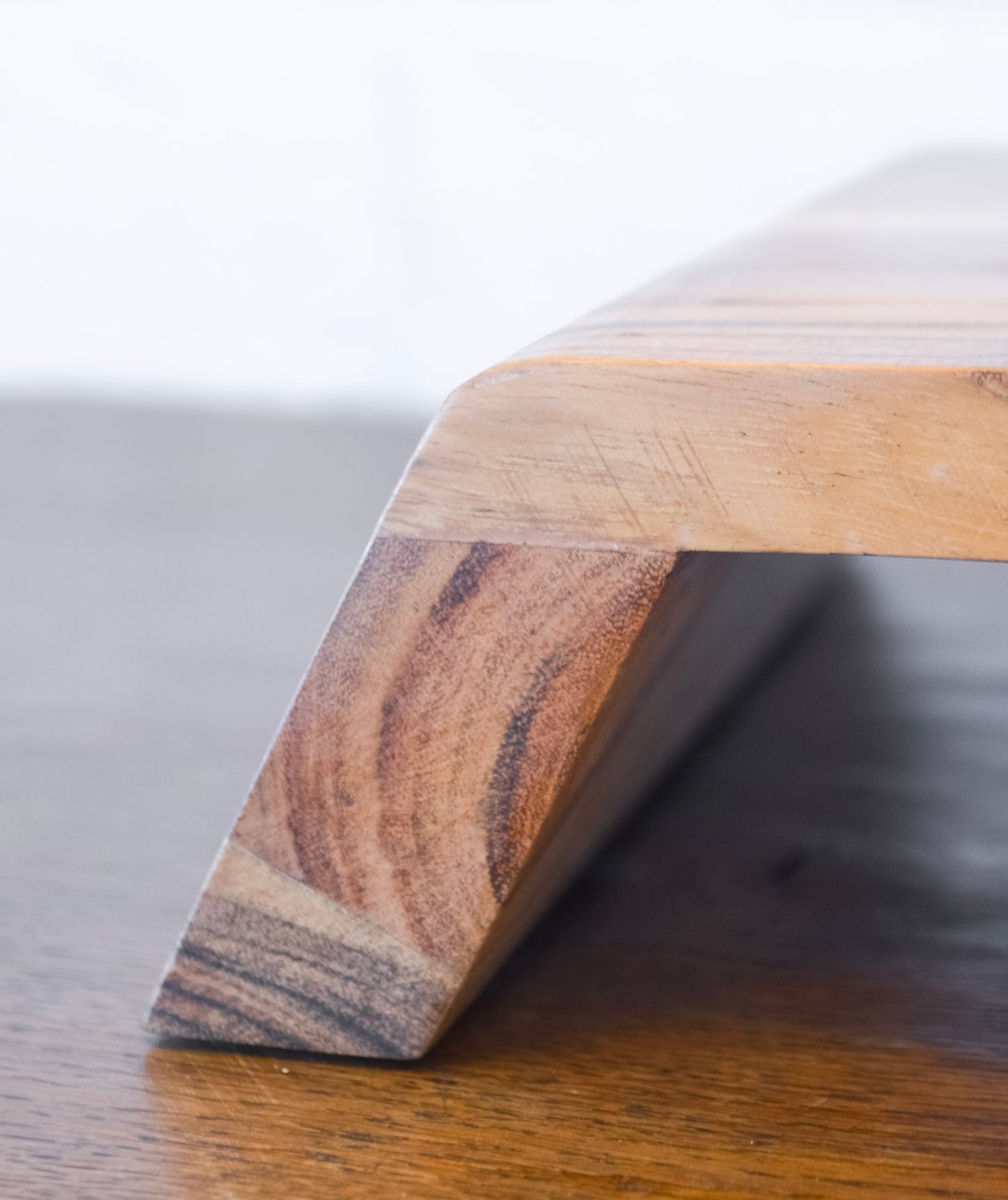 Acacia Wood Pedestal Riser