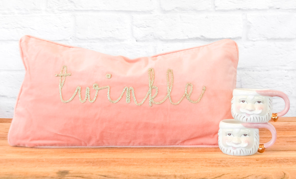 Twinkle Holiday Lumbar Pillow