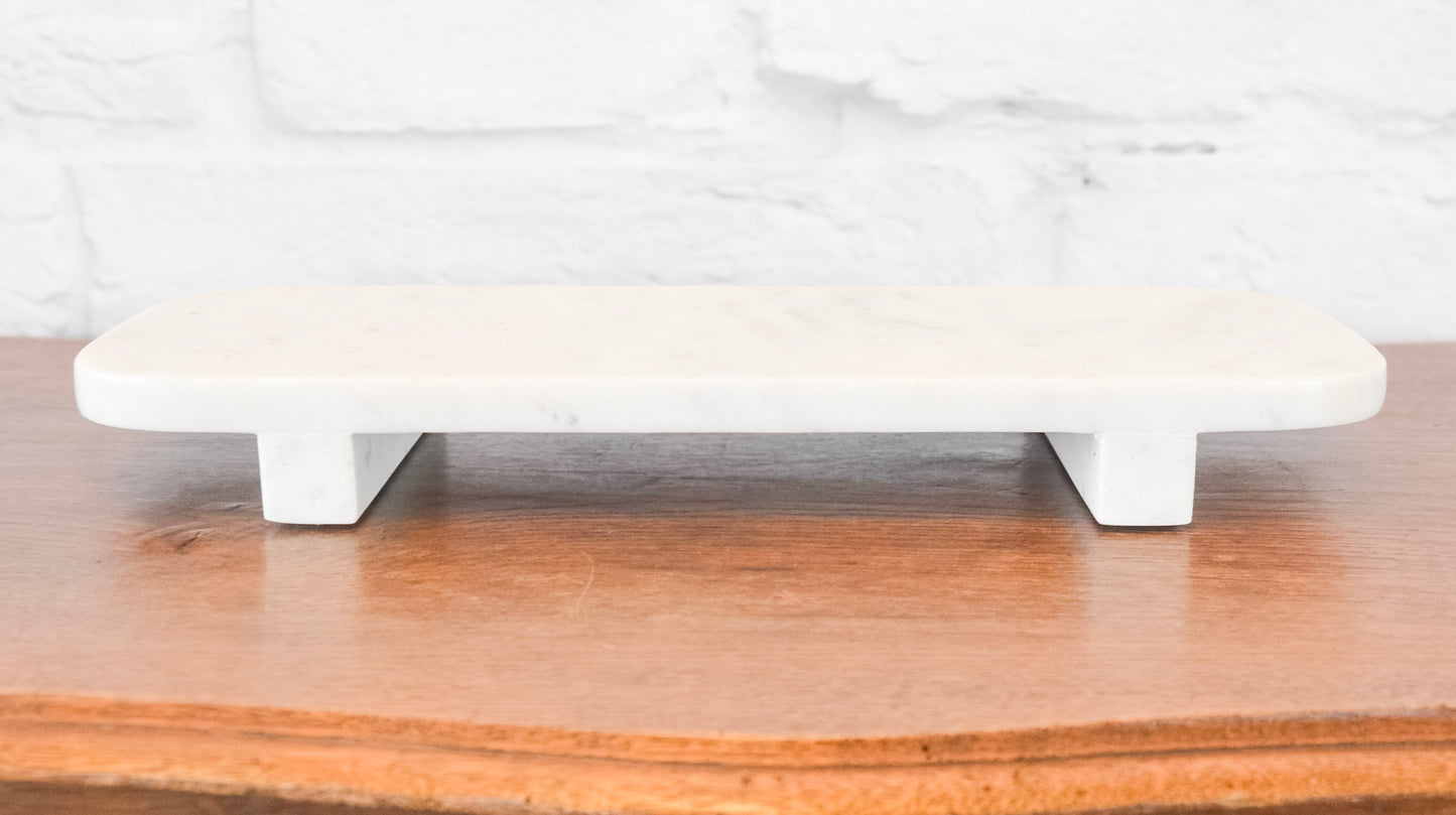 Sleek Marble Pedestal