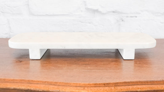 Sleek Marble Pedestal