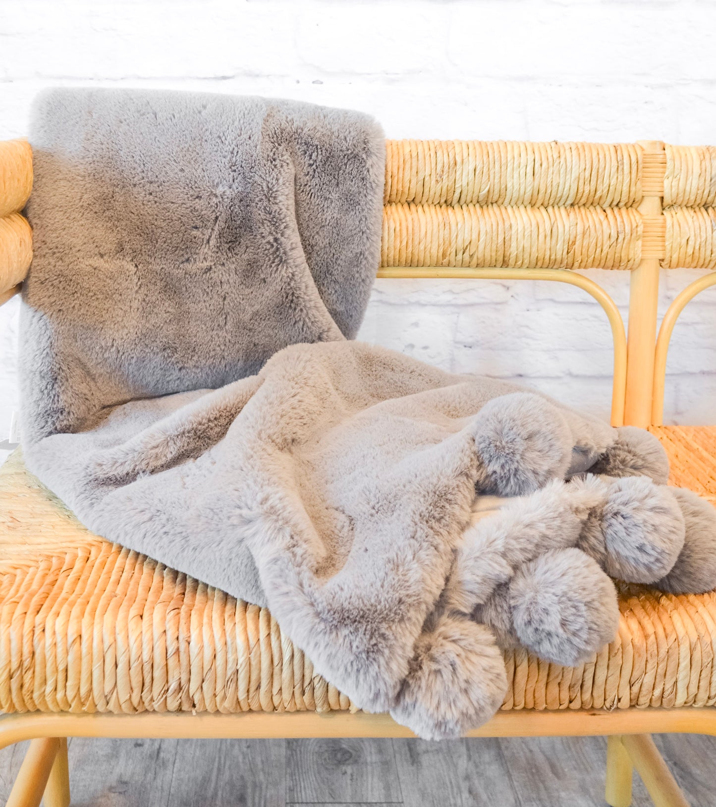 Inspire Me Home Faux Fur Throw