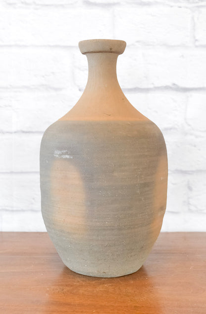 Vintage Clay Rice Wine Bottle