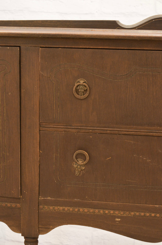 Antique Wooden Sideboard