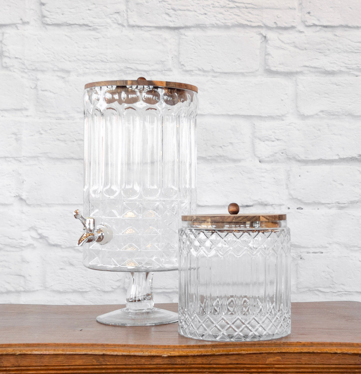 Cut Glass Canister Collection