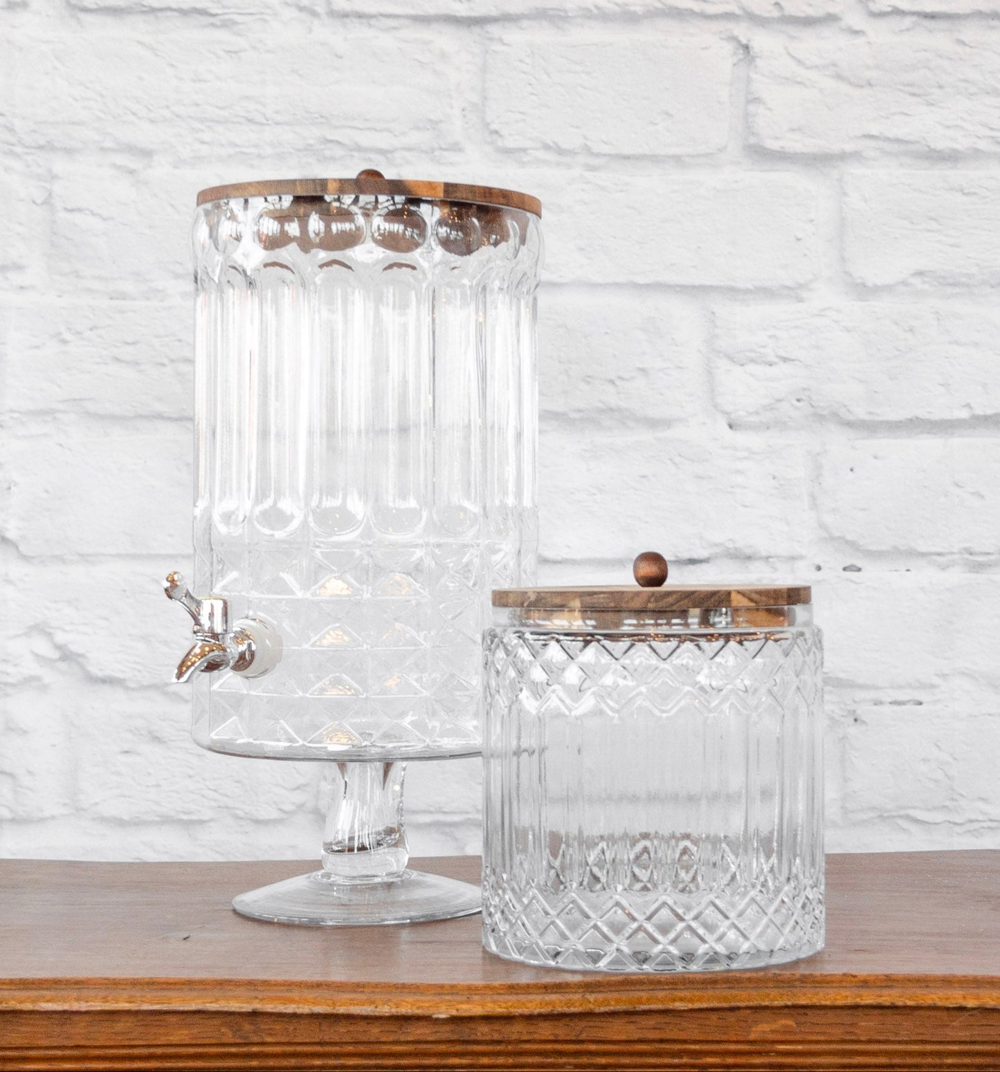 Cut Glass Canister Collection