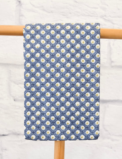 Block Print Cotton Slub Tea Towel