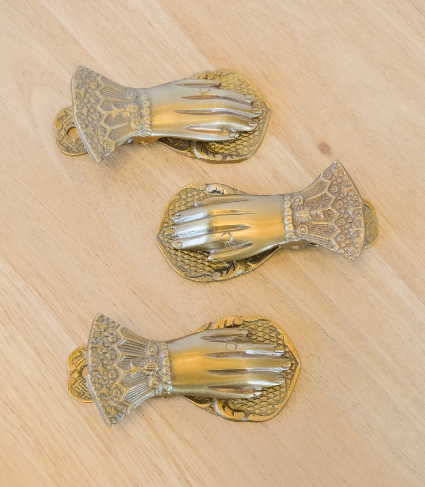 Brass Paper Hand Clip