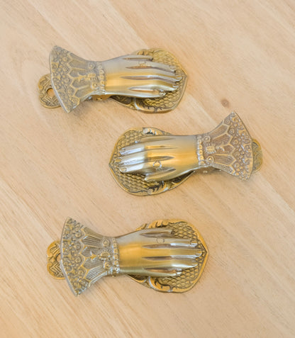 Brass Paper Hand Clip