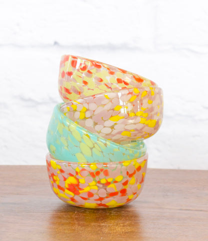 Party Time Blown Glass Bowls