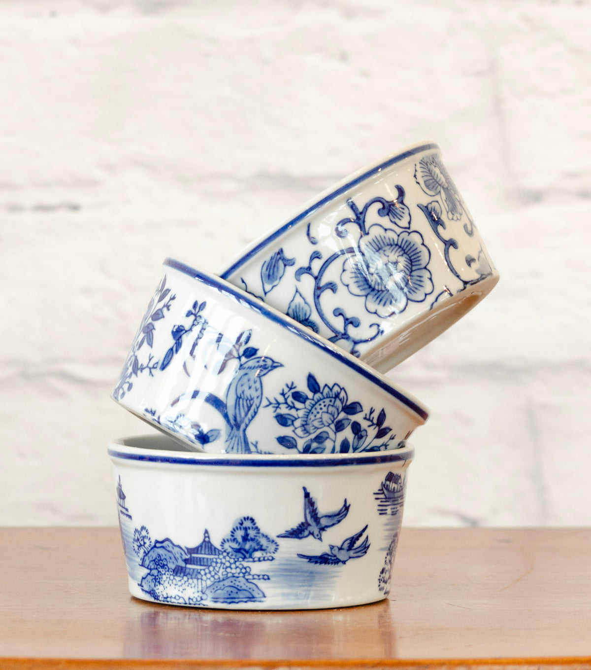 Chinoiserie Porcelain Deli Container