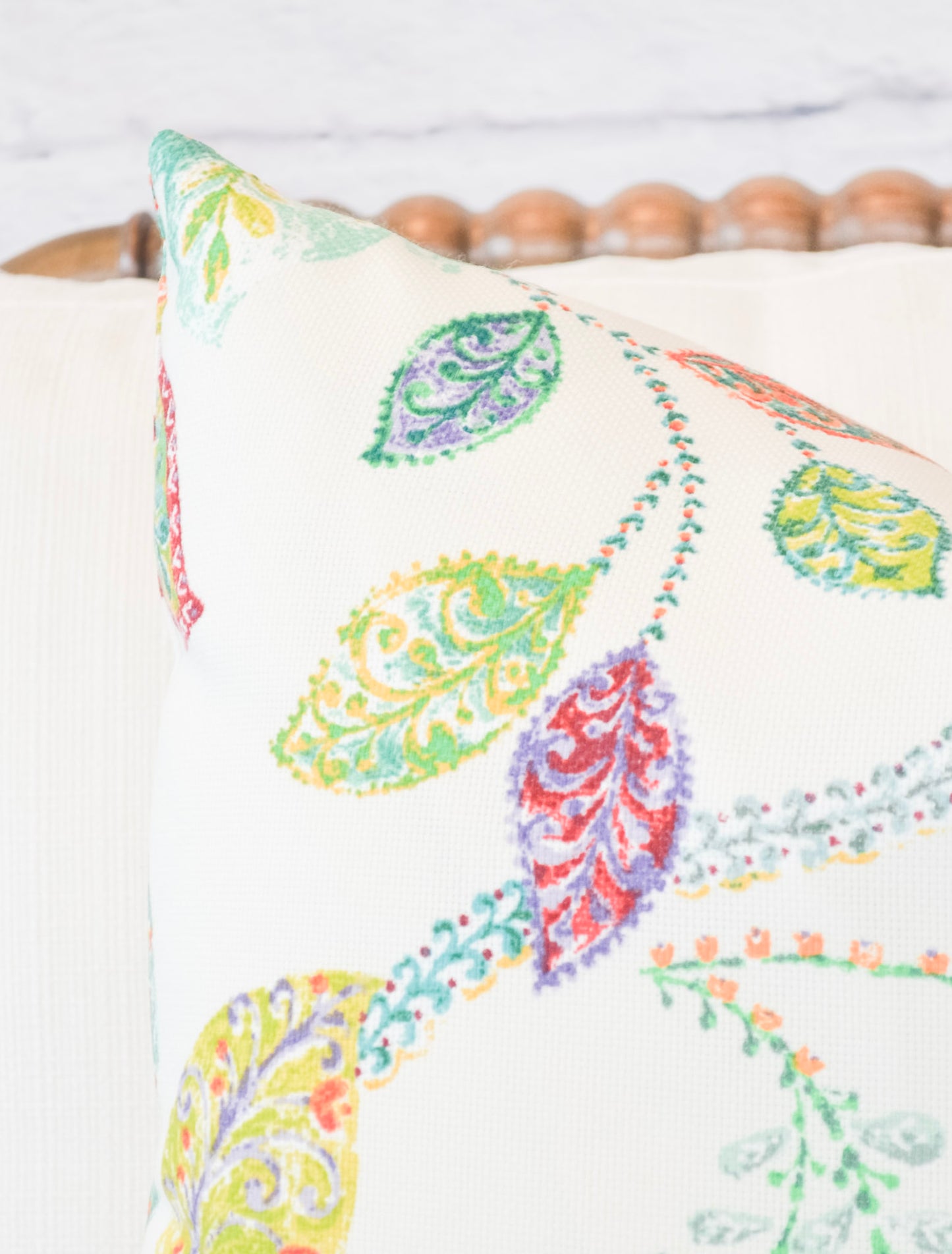 Autumn Leaves Outdoor Accent Pillow