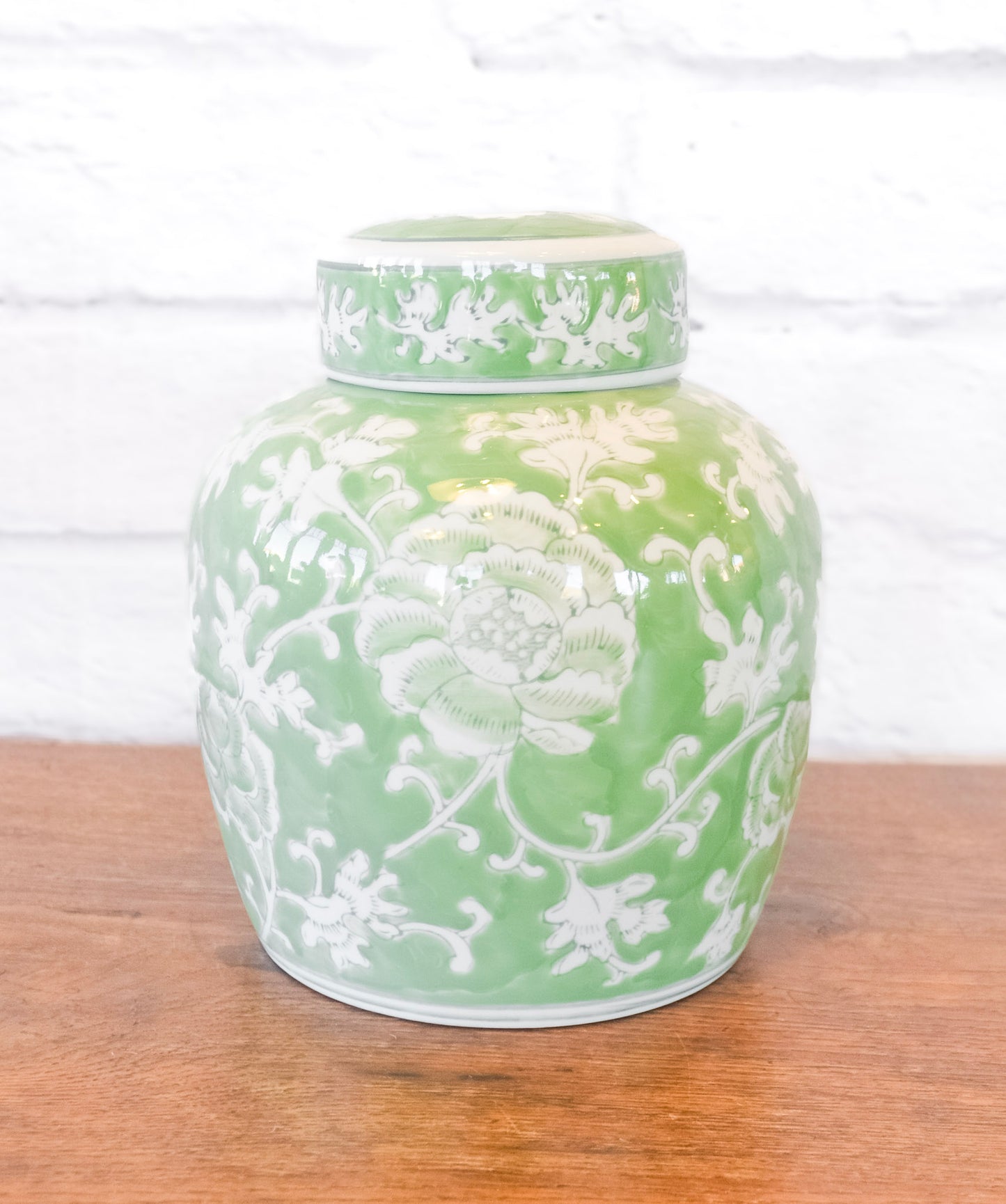 BB Lotus Lidded Jar