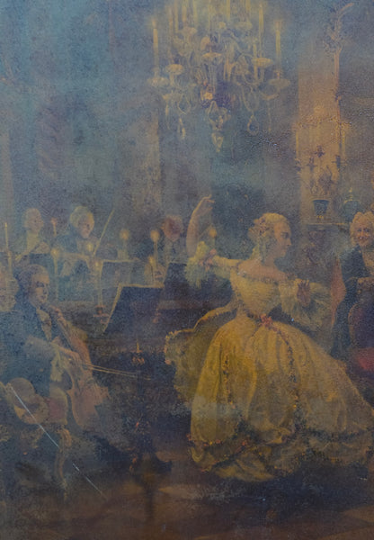 Tilt Top Pedestal Mahogany Table