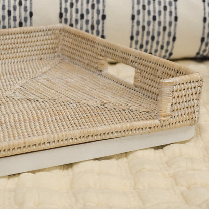 Burma Rattan Lap Tray Table