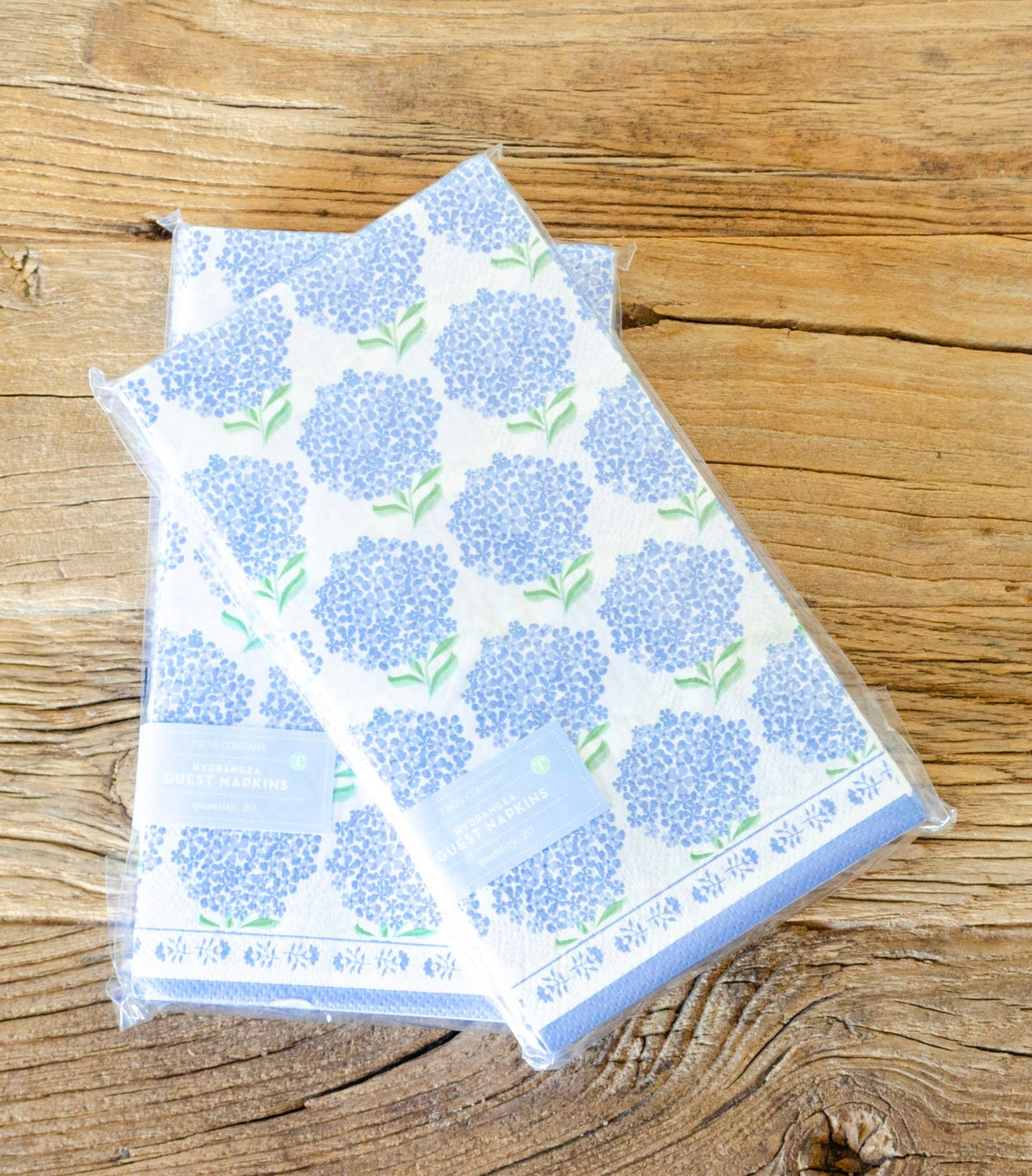 Hydrangea Paper Dinner Napkin Set