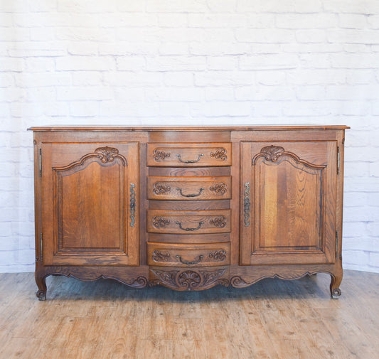 Louis Style Oak Sideboard