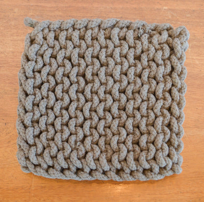Cozy Crocheted Pot Holders