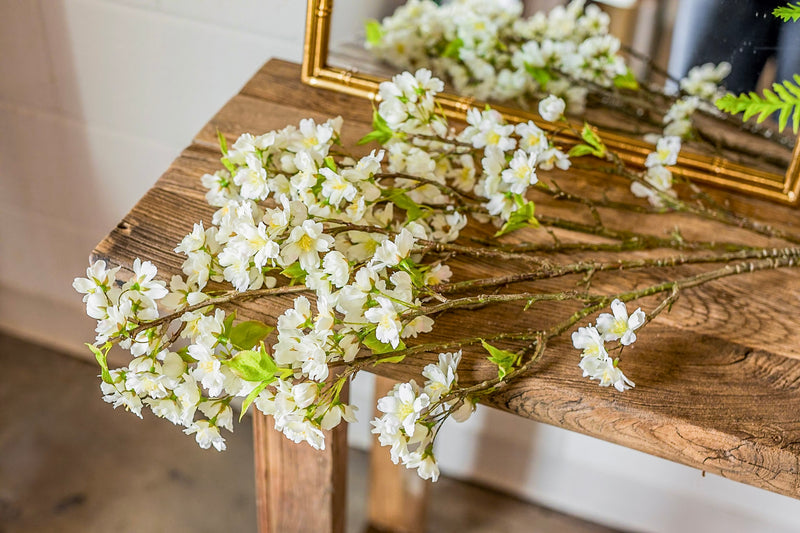 Faux Cherry Blossom Stem