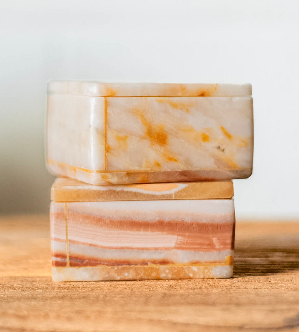 Lidded Onyx Box