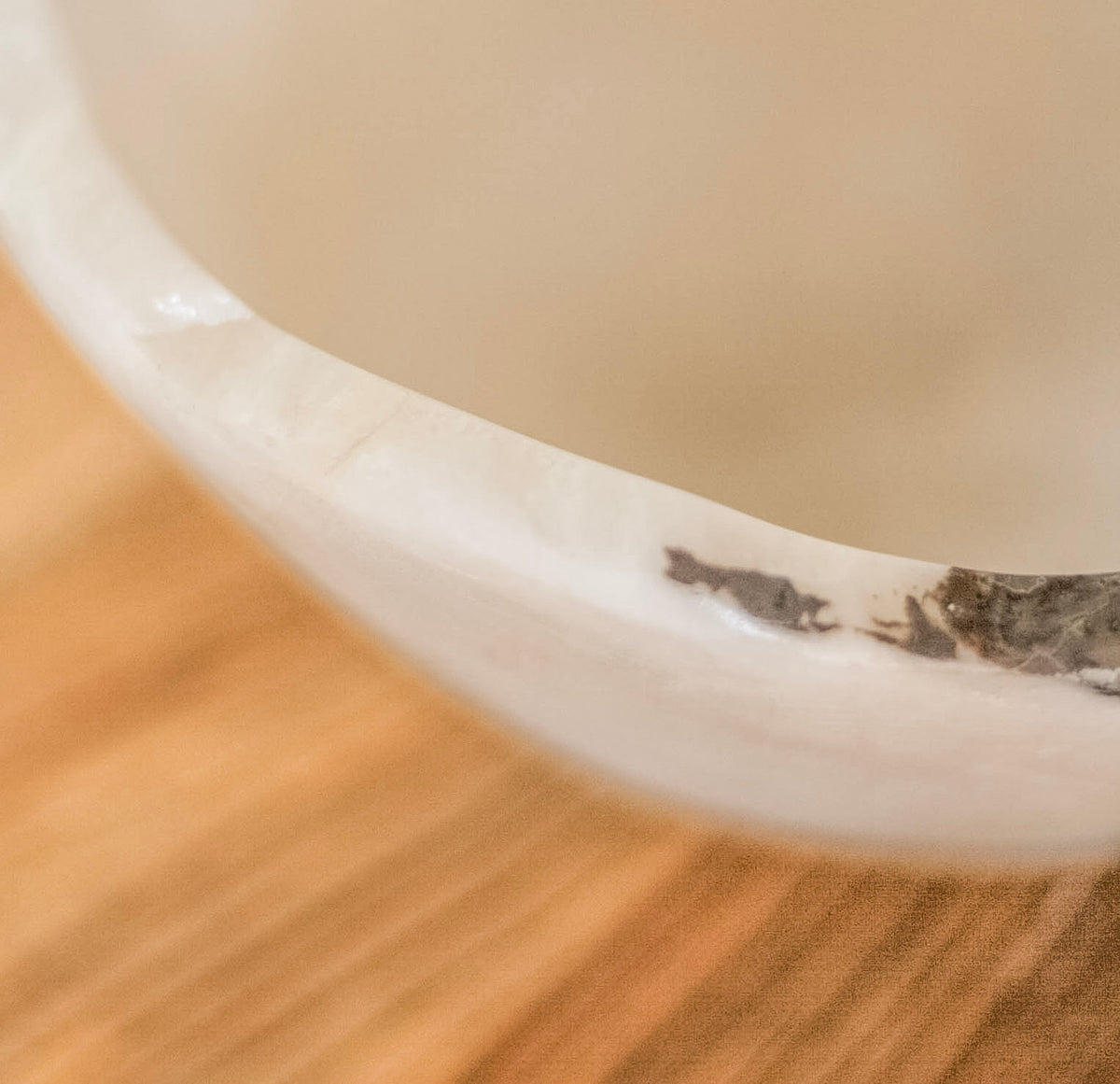 Raw Edge Onyx Bowl