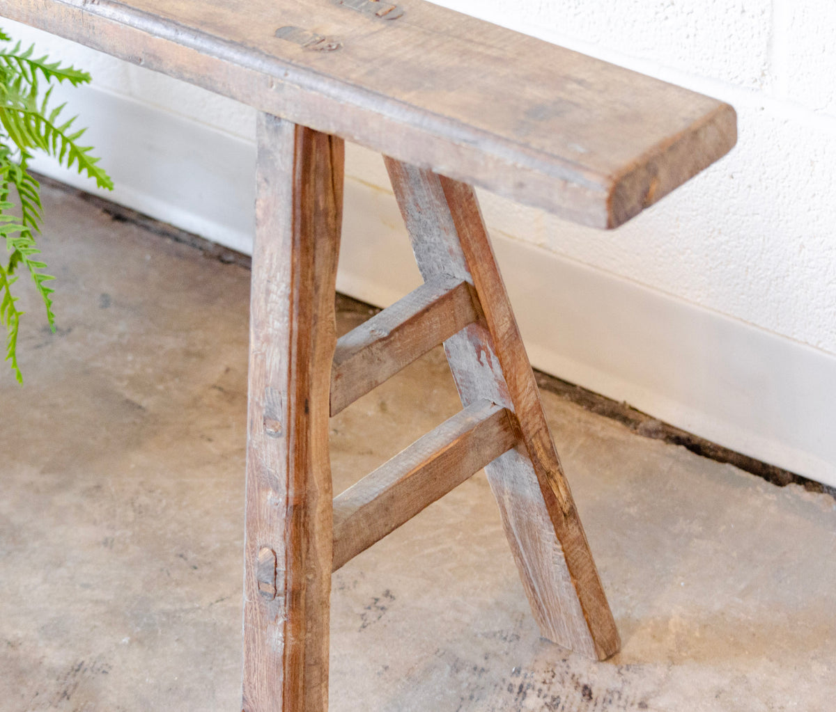 Simple Vintage Village Bench