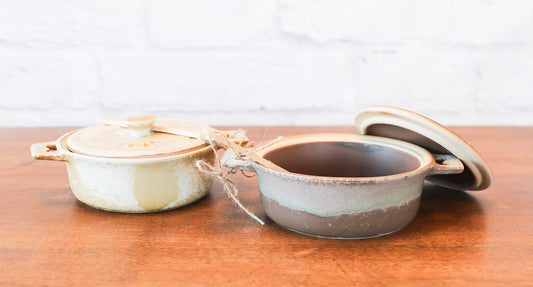 Stoneware Brie Baker
