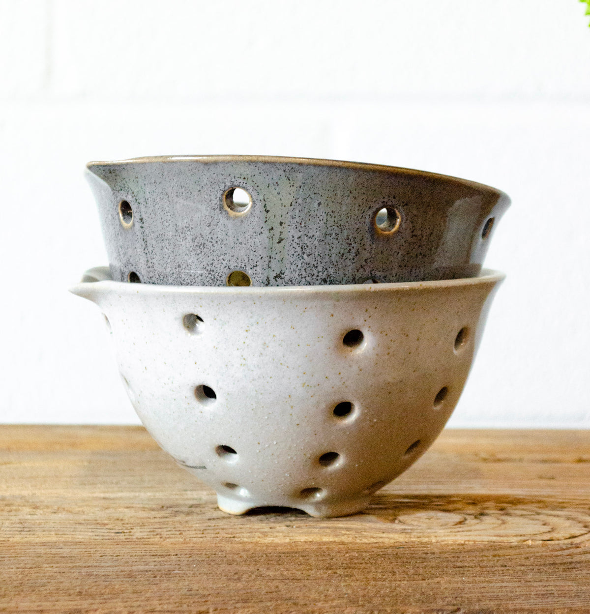 Berry Bliss Stoneware Colander