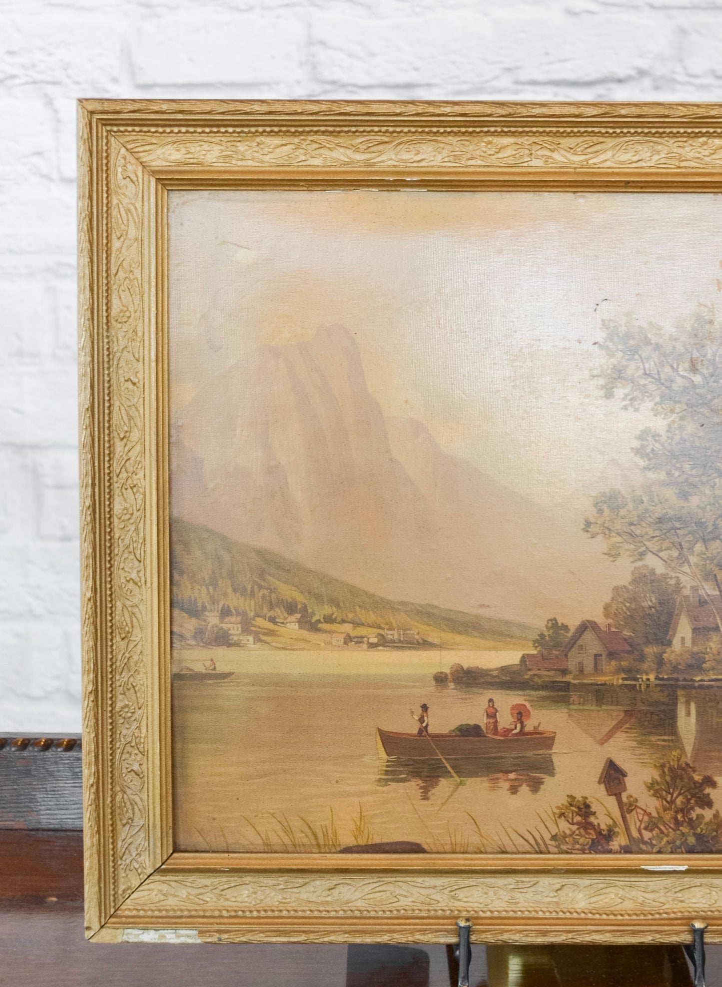 European Oil Print on Board