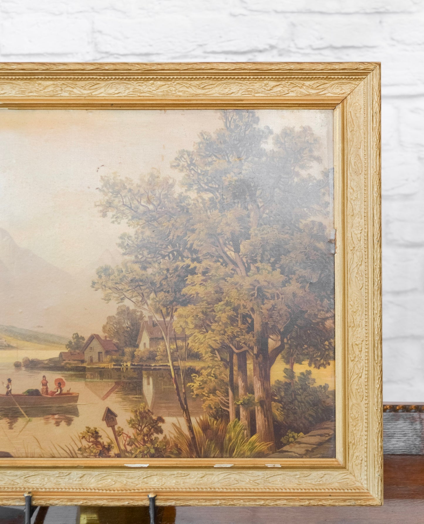 European Oil Print on Board