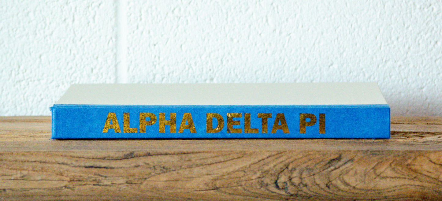 Gold Letter Sorority Decorative Books