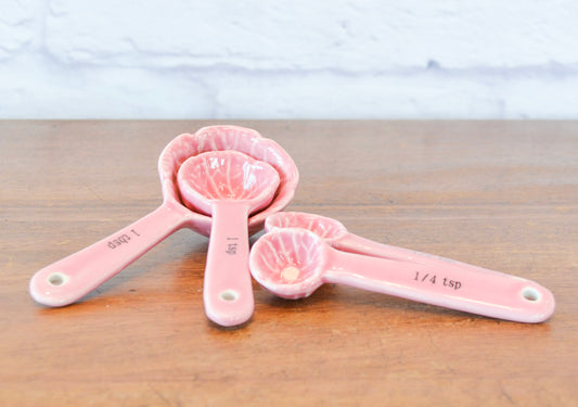 Pink Cabbage Measuring Spoons