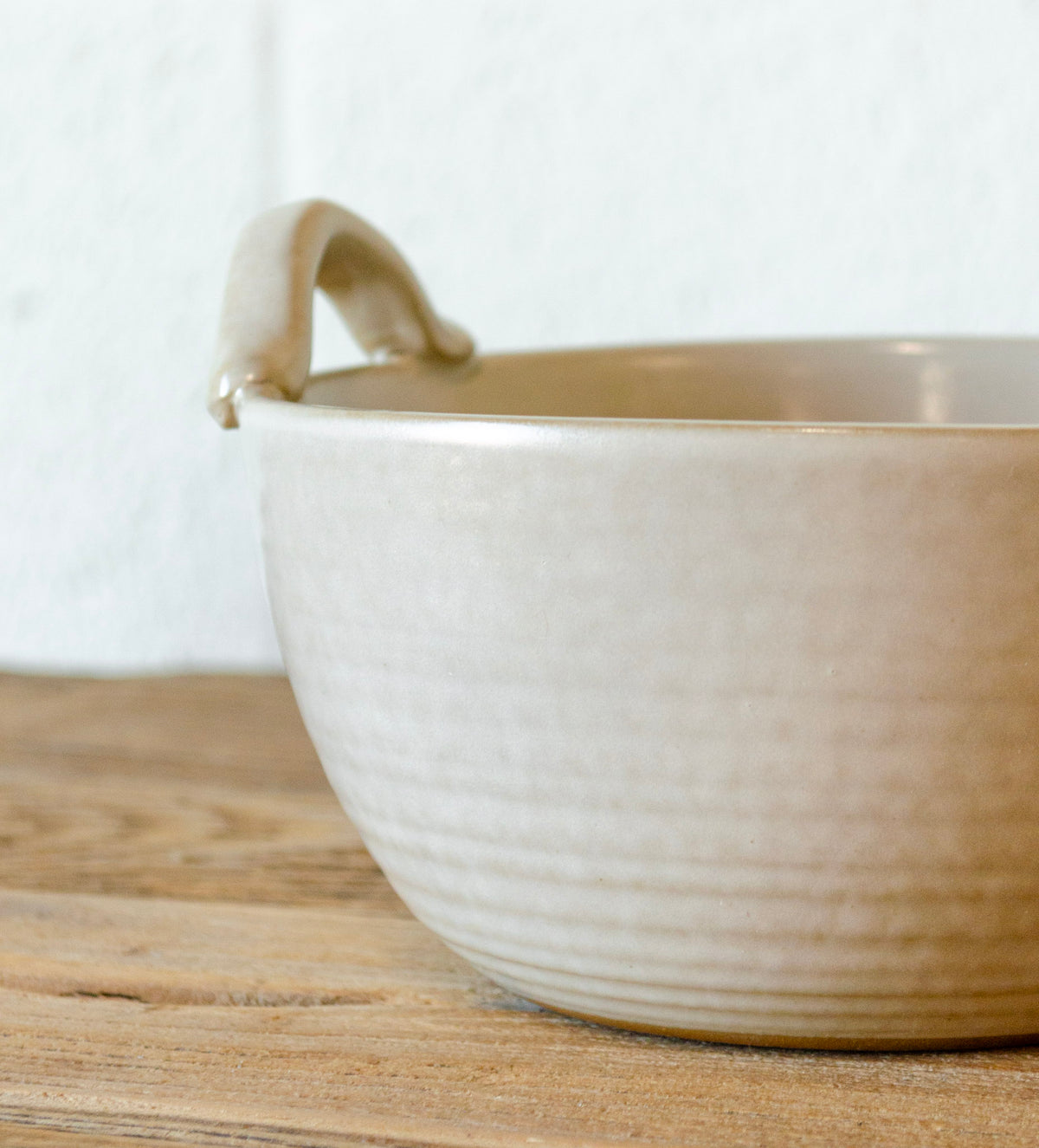 Stoneware Bowl & Whisk Set