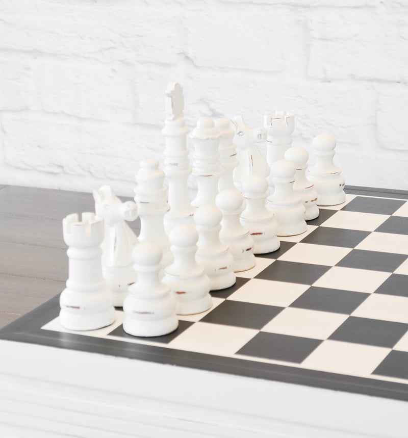 Queen Mahogany Chess Set