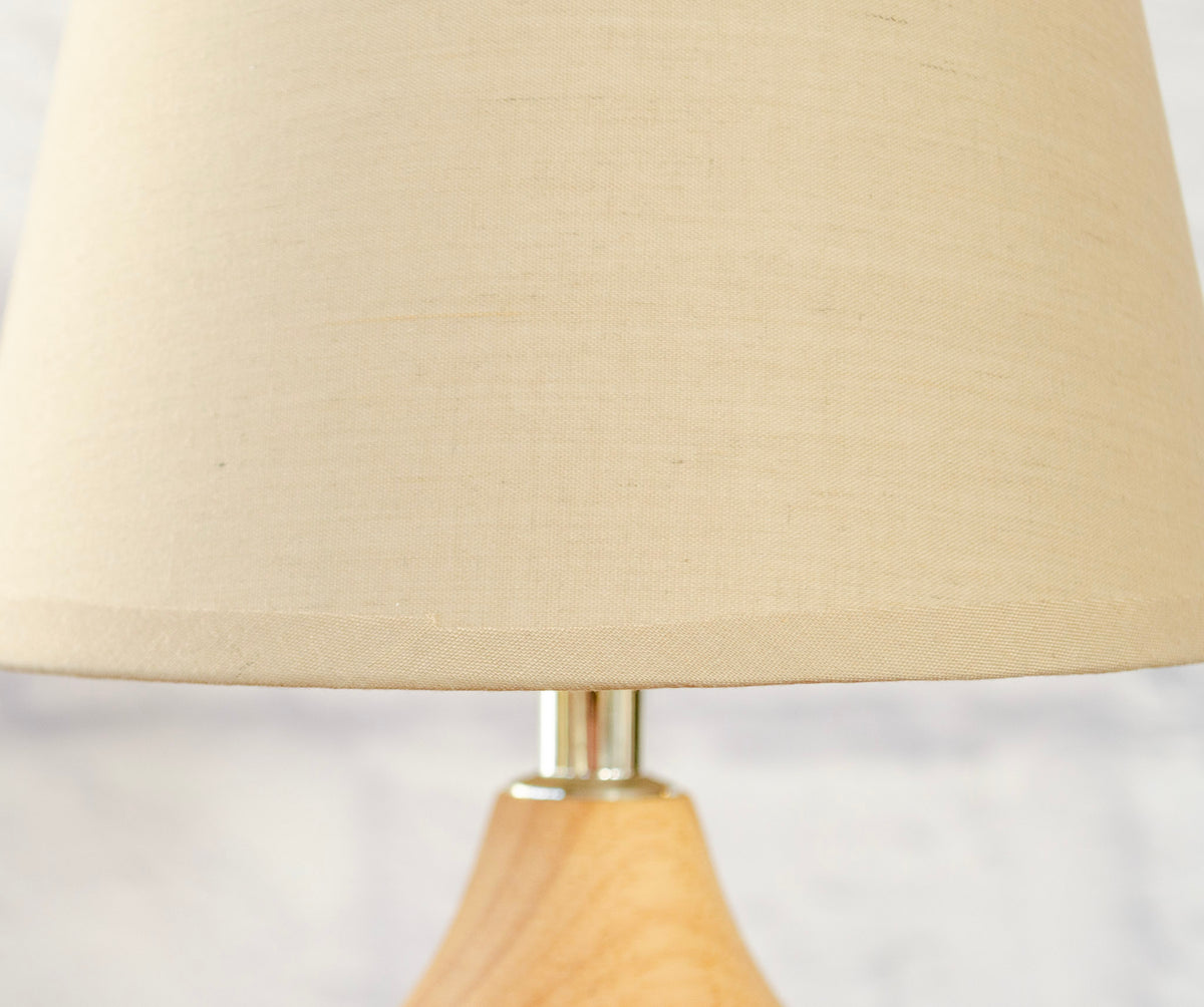 Curvy Eucalyptus Wood Lamp