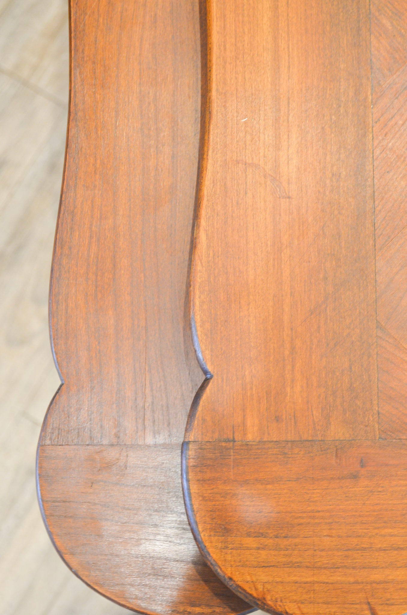 Louis XV Style Parquetry Oak Table
