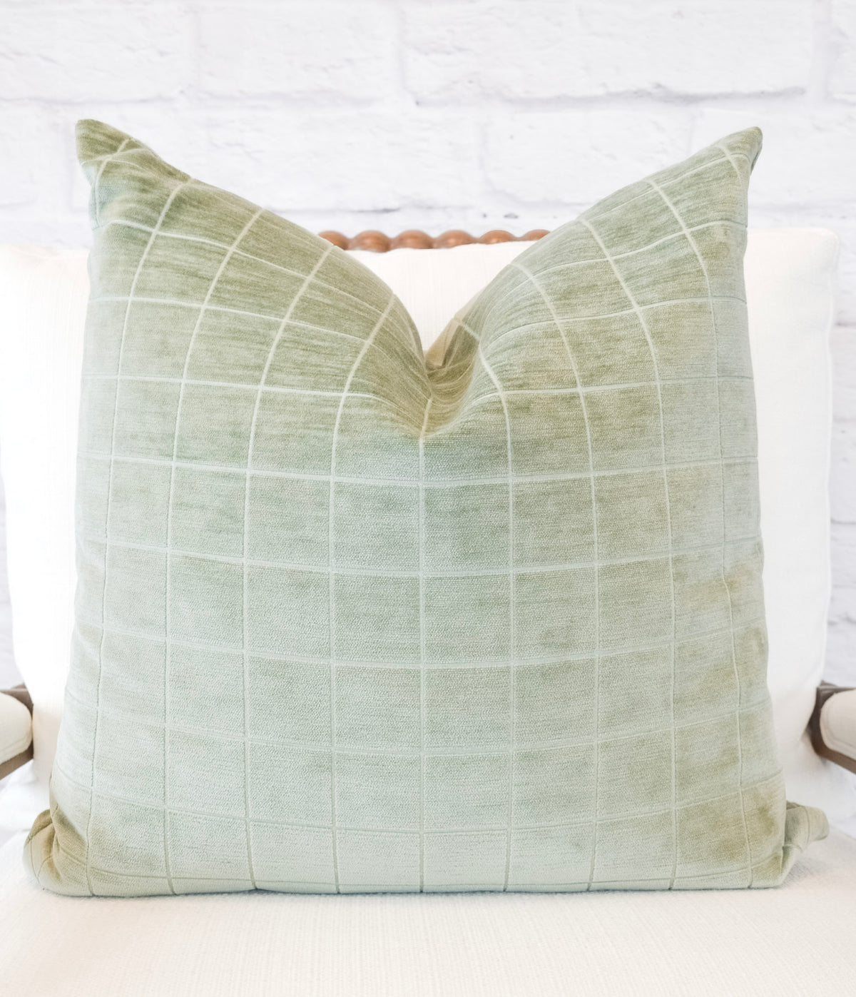 Camden Check Accent Pillow