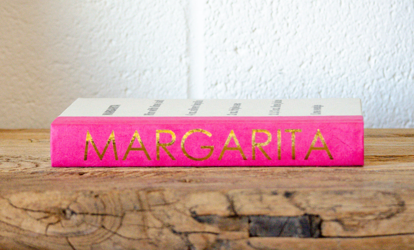 Bold & Gold Cocktail Decorative Books w/ Recipe