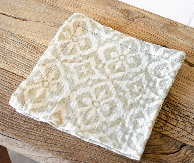 Aria Patterned Cotton Napkin