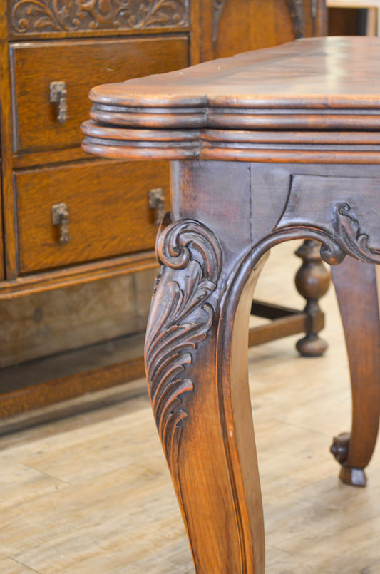 Louis XV Style Parquetry Oak Table