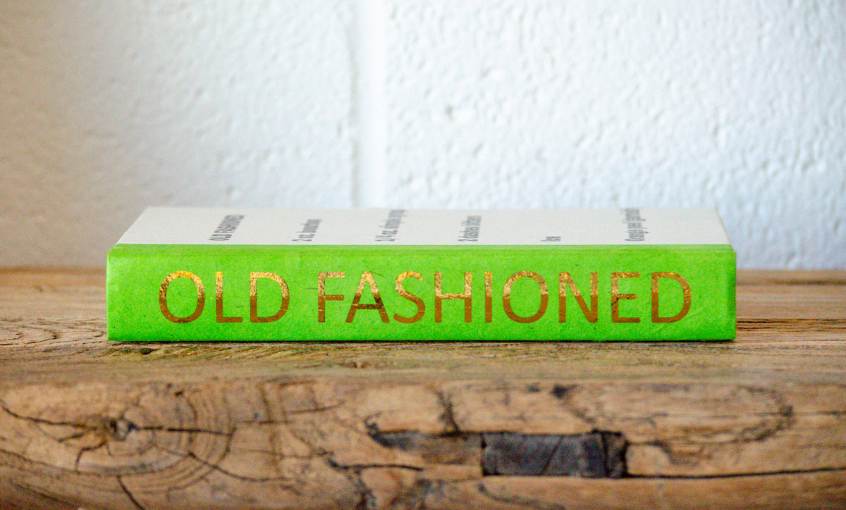 Bold & Gold Cocktail Decorative Books w/ Recipe