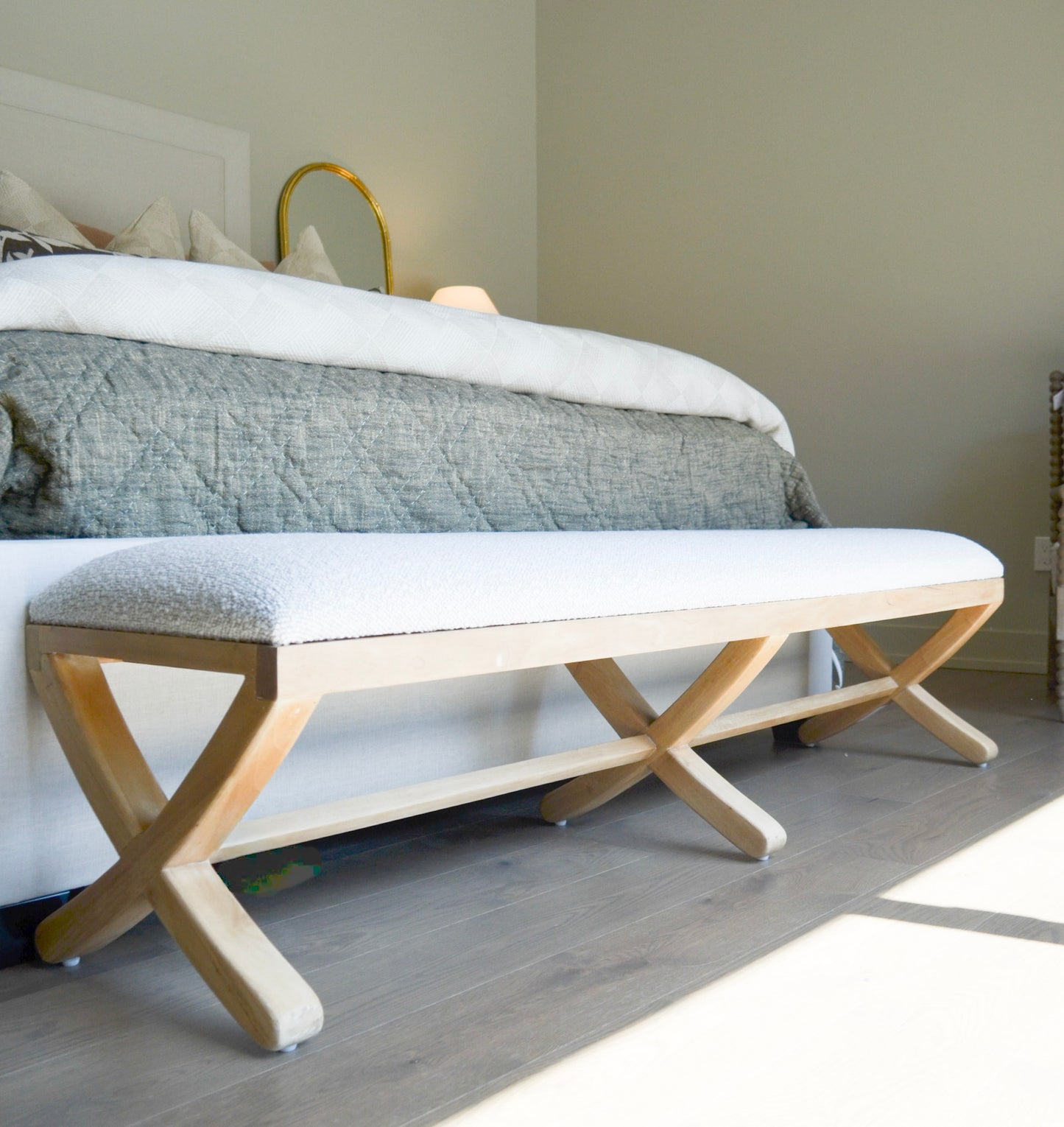 Mia Boucle Bench