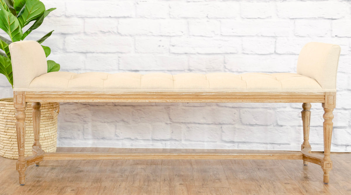 Odette Tufted Bench