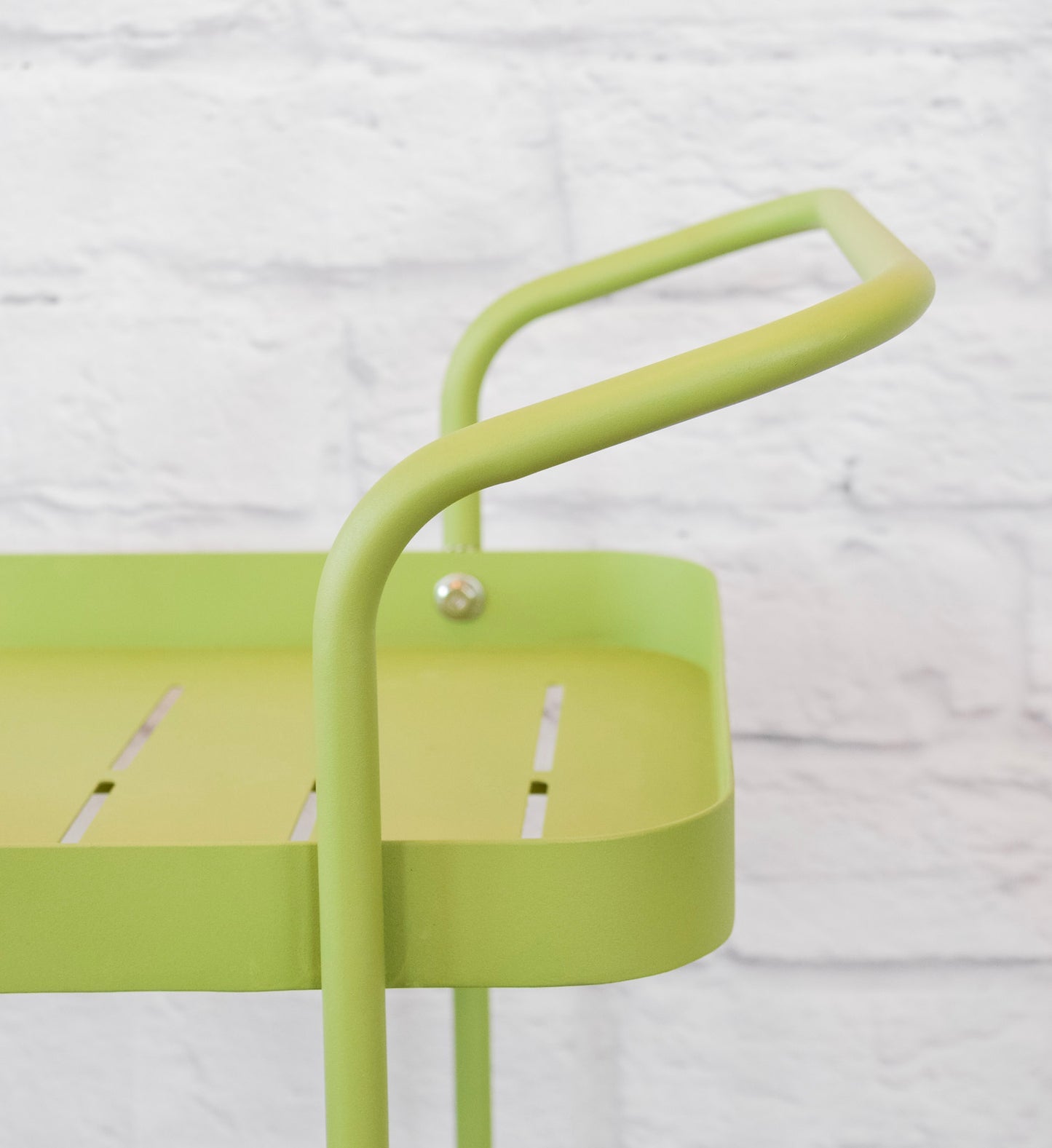 Acacia Wood & Metal Garden or Bar Cart