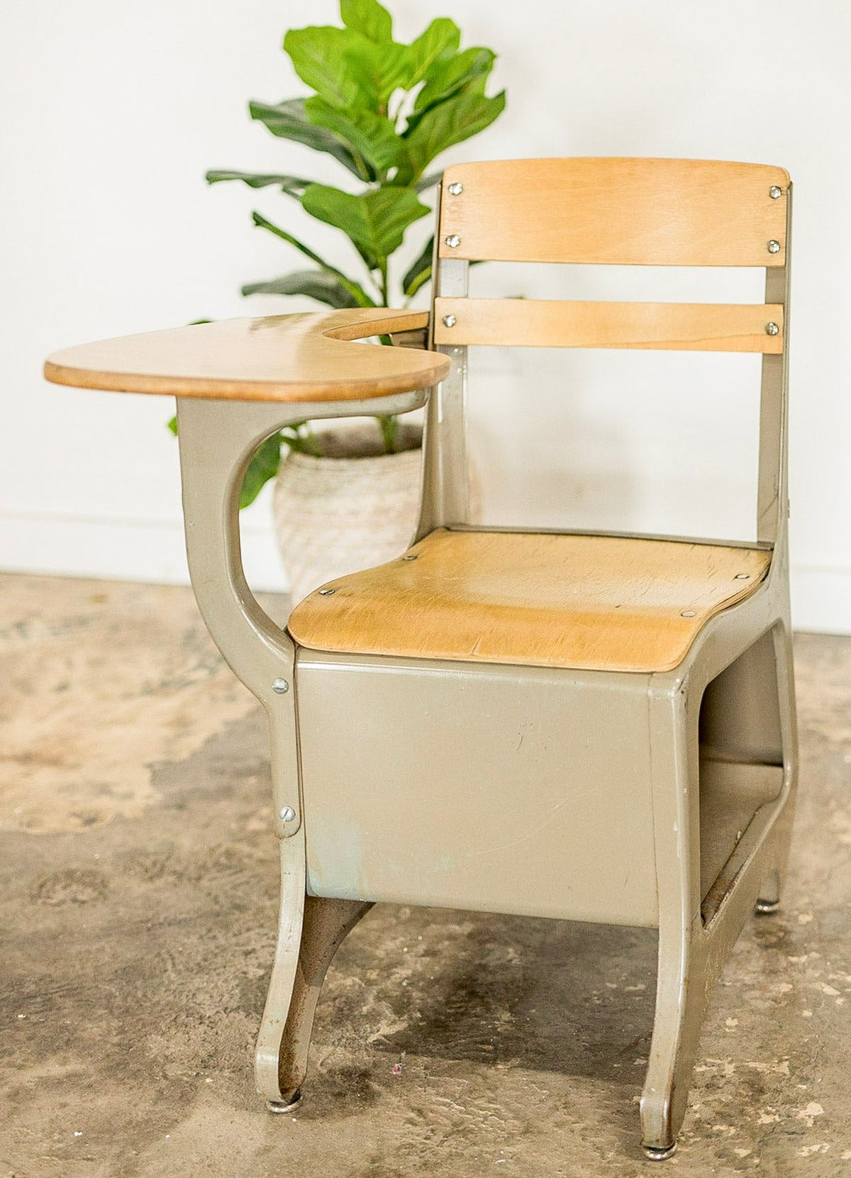 Vintage Student Desk Chair